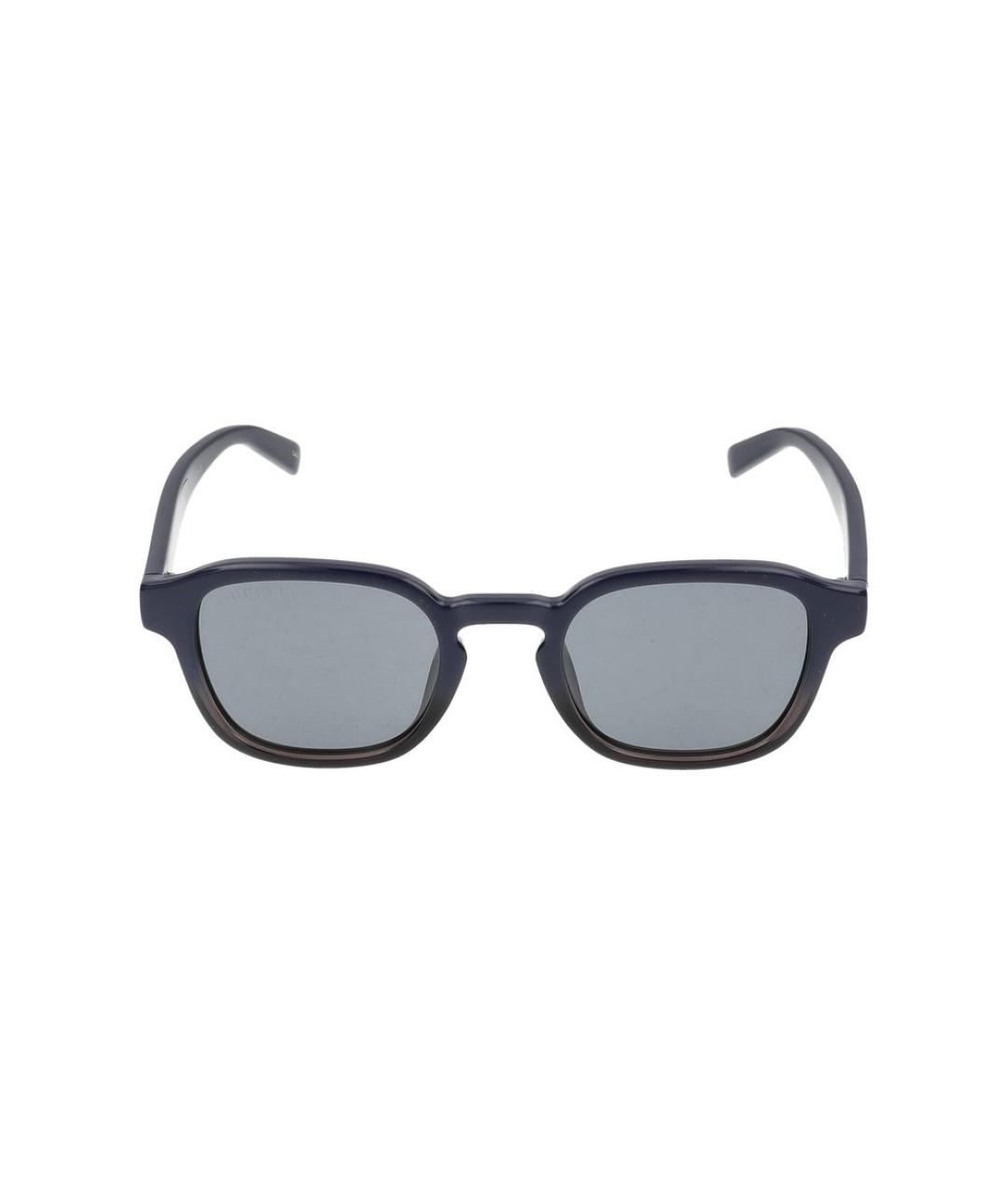 GUCCI Синие пластиковые солнцезащитные очки, фото 2