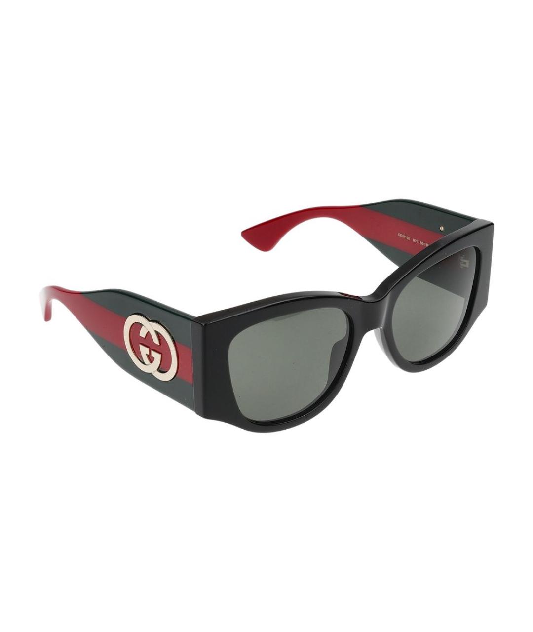 GUCCI Черные солнцезащитные очки, фото 4