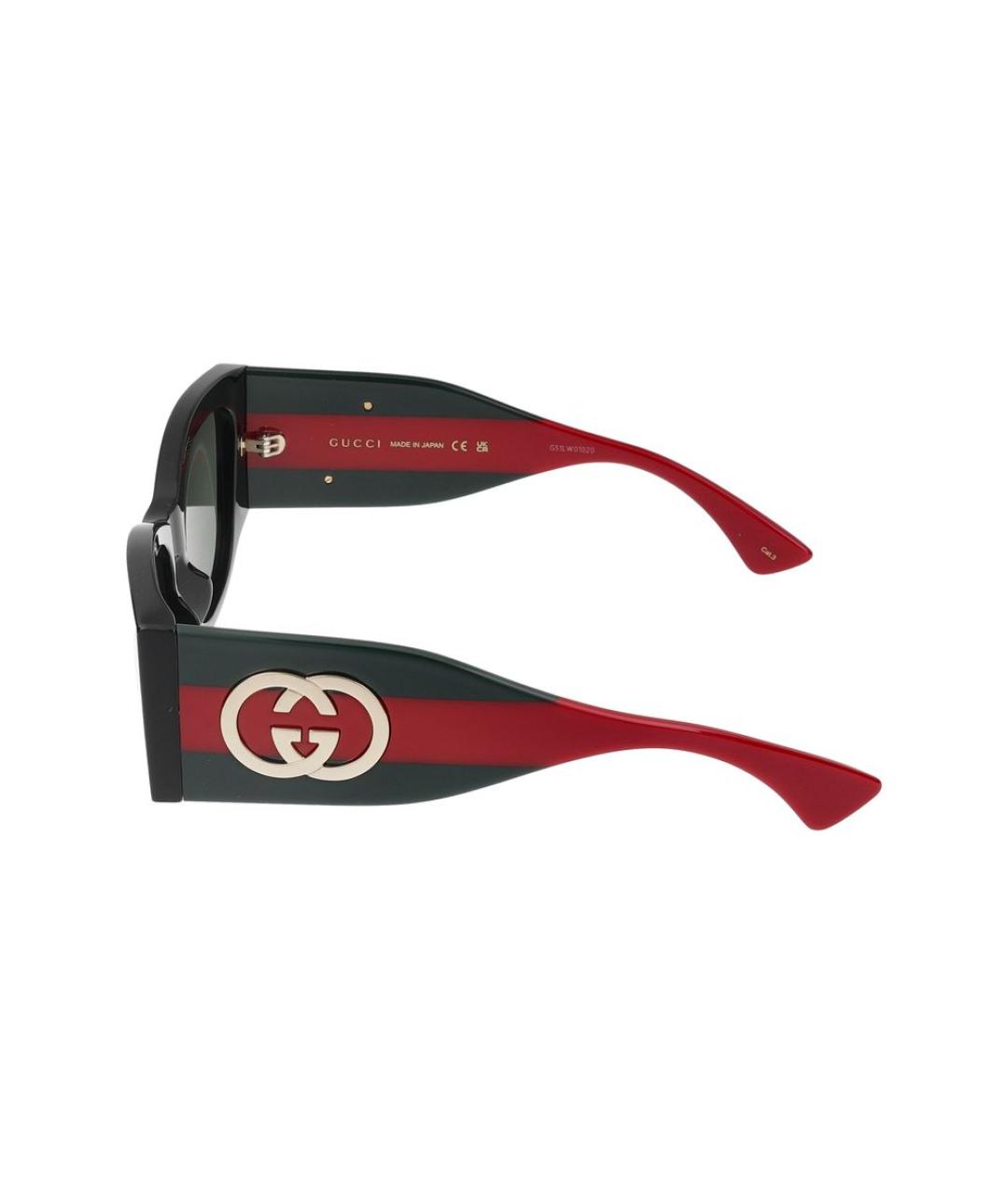 GUCCI Черные солнцезащитные очки, фото 3