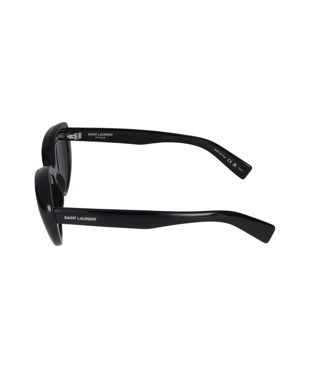 SAINT LAURENT Черные солнцезащитные очки, фото 3