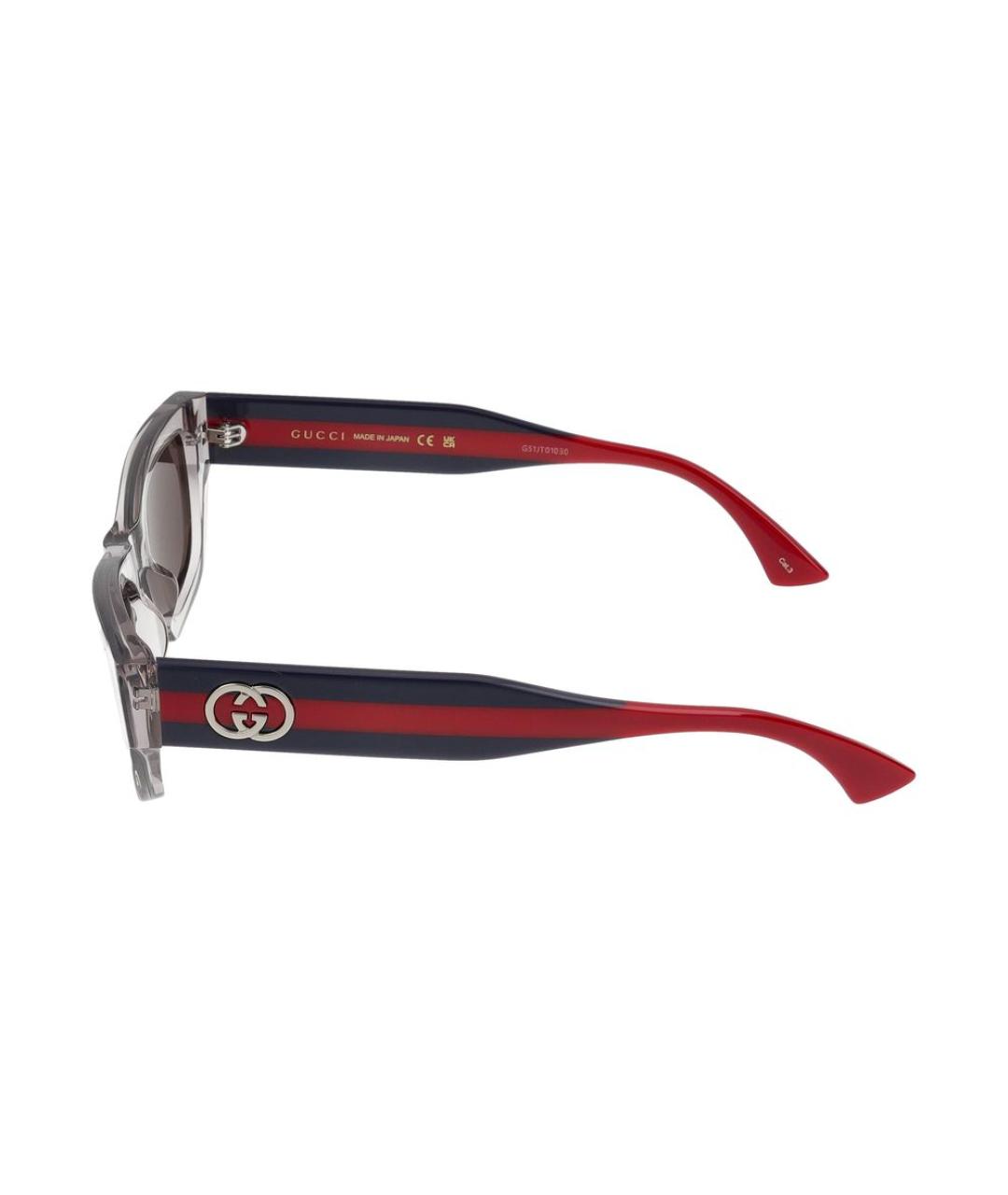 GUCCI Серые солнцезащитные очки, фото 3