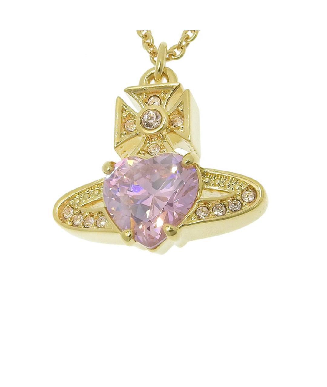 VIVIENNE WESTWOOD Золотая латунная цепочка, фото 2