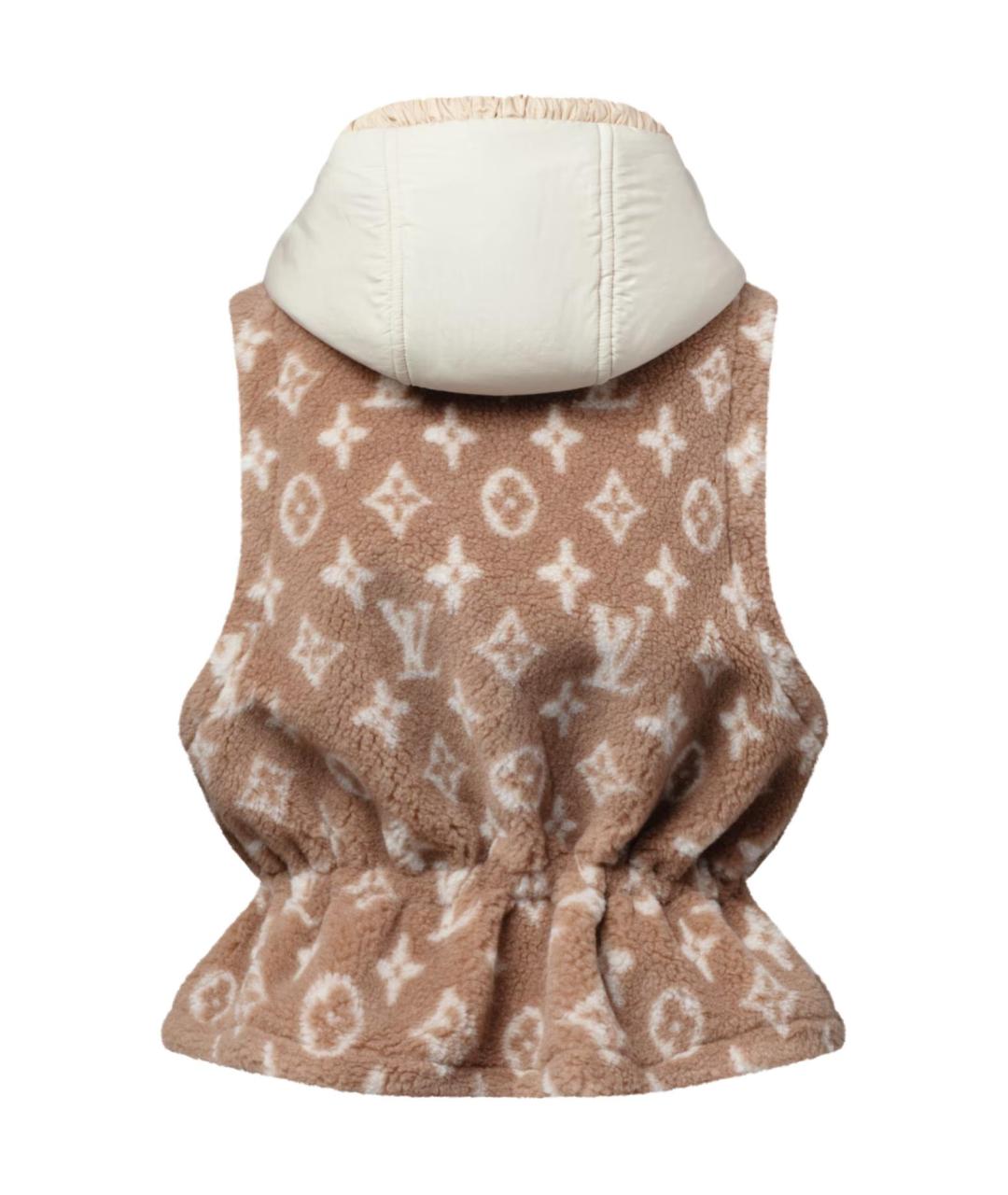 LOUIS VUITTON Коричневый жилет, фото 2