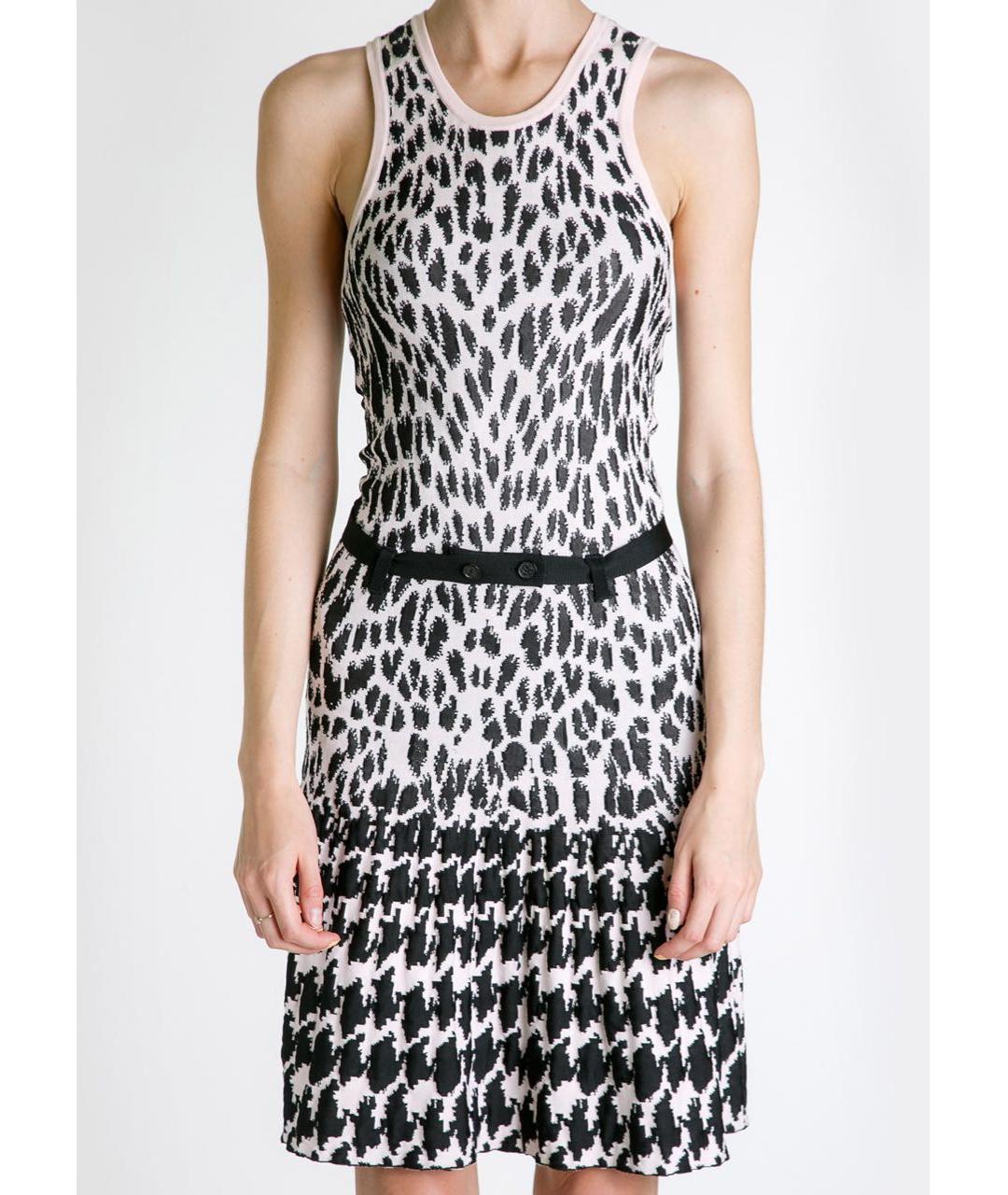 MCQ ALEXANDER MCQUEEN Розовый вискозный сарафан, фото 2