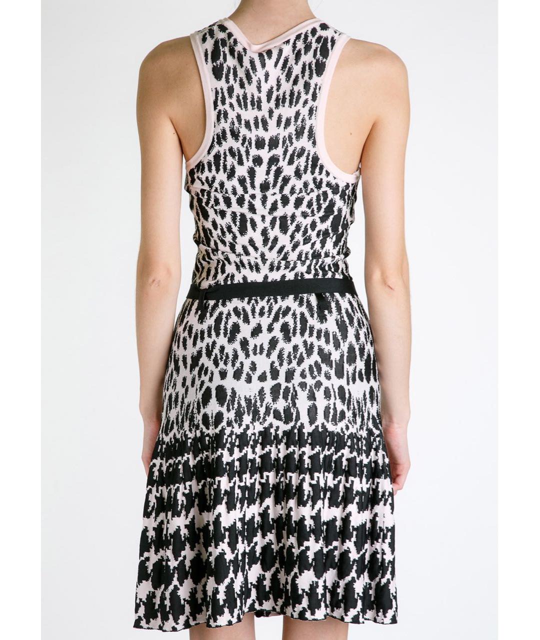 MCQ ALEXANDER MCQUEEN Розовый вискозный сарафан, фото 3