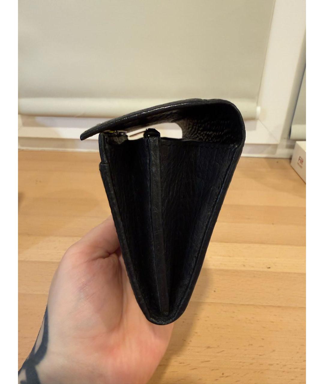 CARTIER Черный кожаный кошелек, фото 8