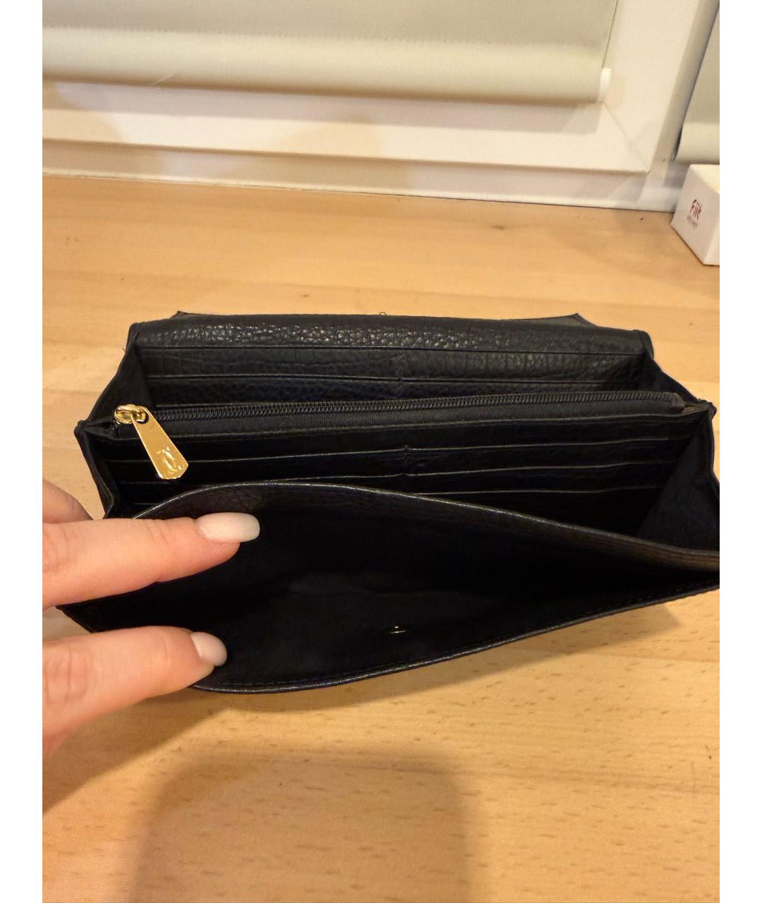 CARTIER Черный кожаный кошелек, фото 7