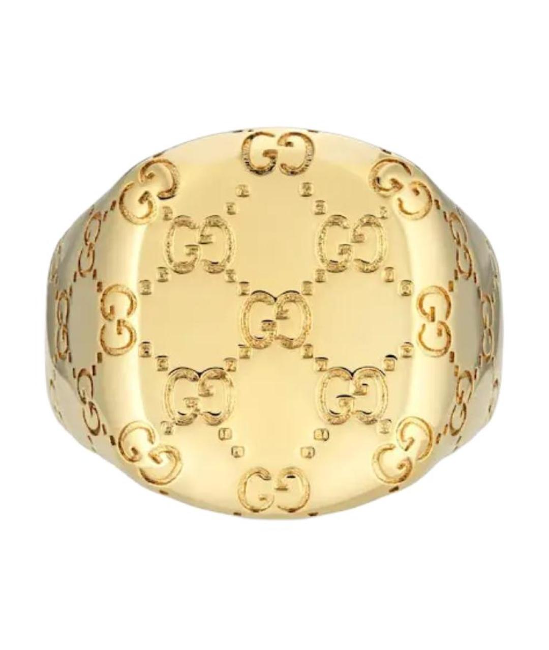 GUCCI Золотое латунное кольцо, фото 2