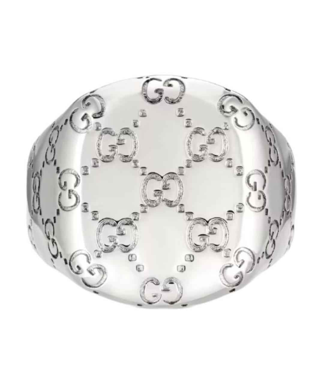 GUCCI Серебряное латунное кольцо, фото 2