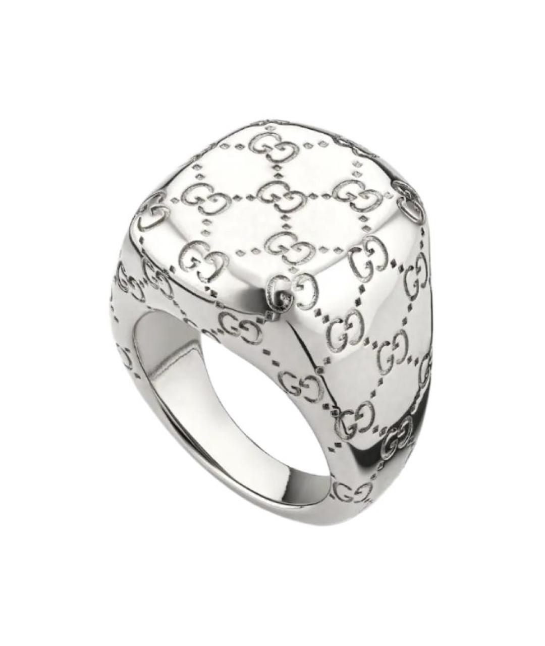 GUCCI Серебряное латунное кольцо, фото 1