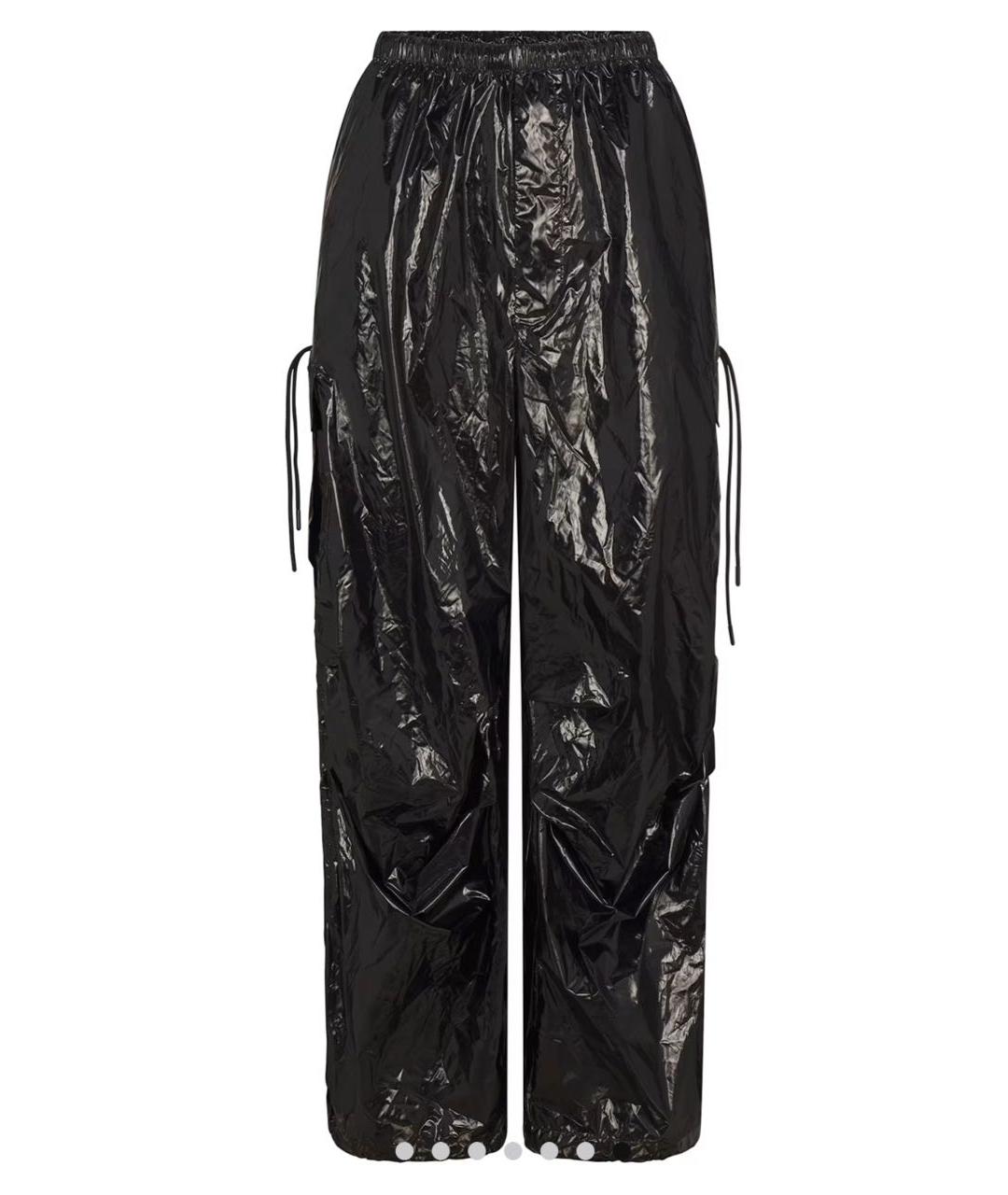 SKIMS Черные брюки широкие, фото 7