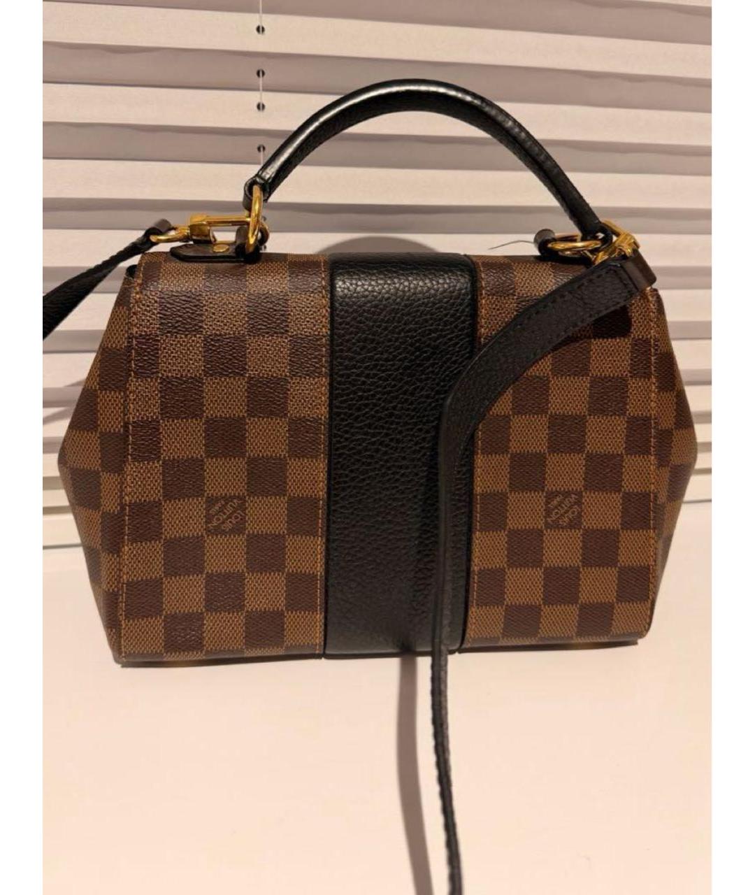 LOUIS VUITTON Коричневая сумка с короткими ручками, фото 2
