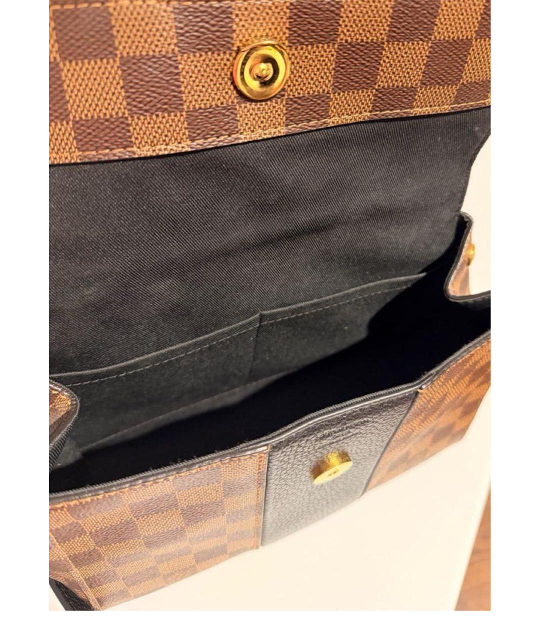 LOUIS VUITTON Коричневая сумка с короткими ручками, фото 3