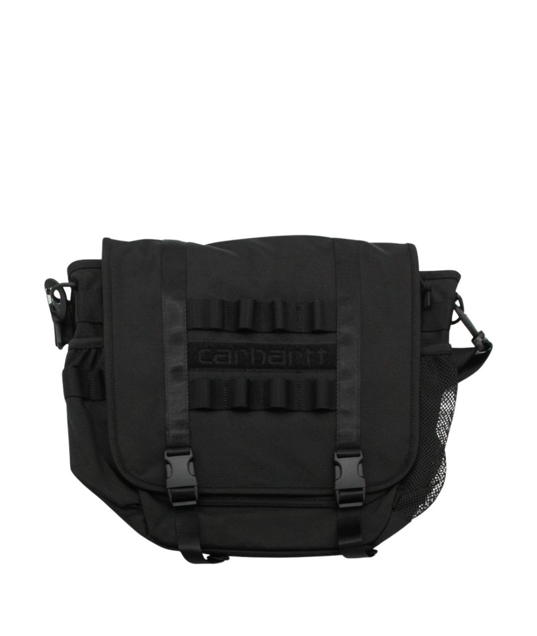 CARHARTT WIP Черная синтетическая поясная сумка, фото 1