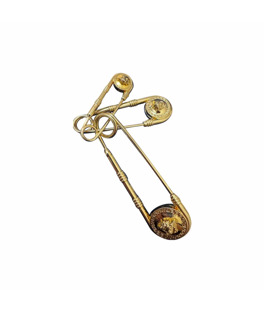 VERSACE Золотая булавка / брошь, фото 1