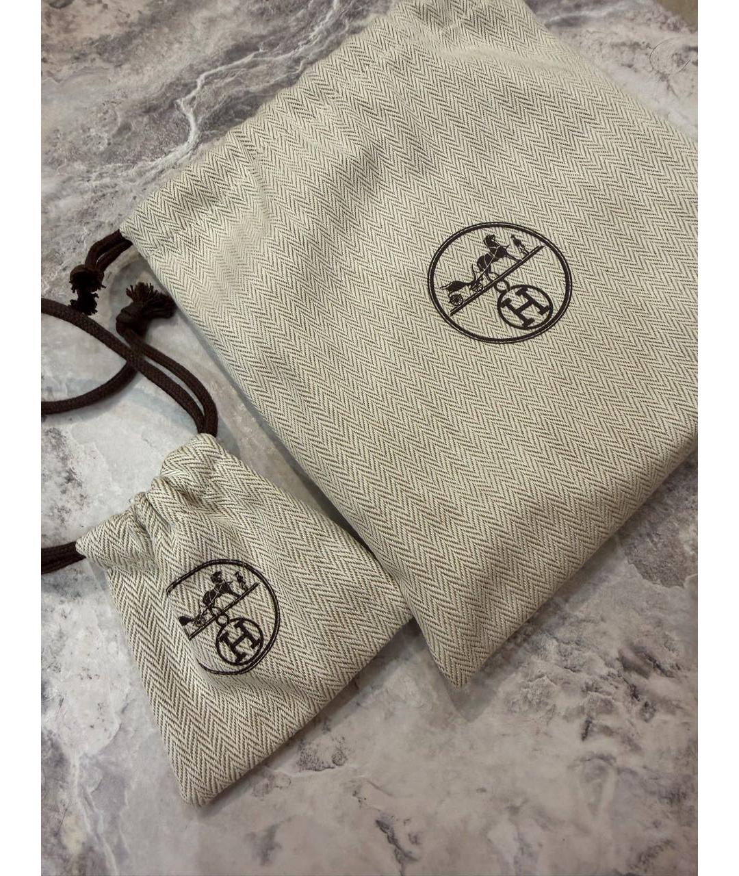 HERMES Черный кожаный ремень, фото 8