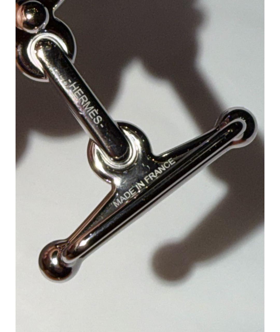 HERMES Черный кожаный ремень, фото 6