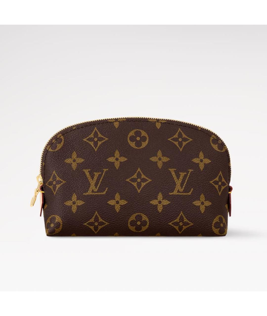 LOUIS VUITTON Коричневая косметичка, фото 5