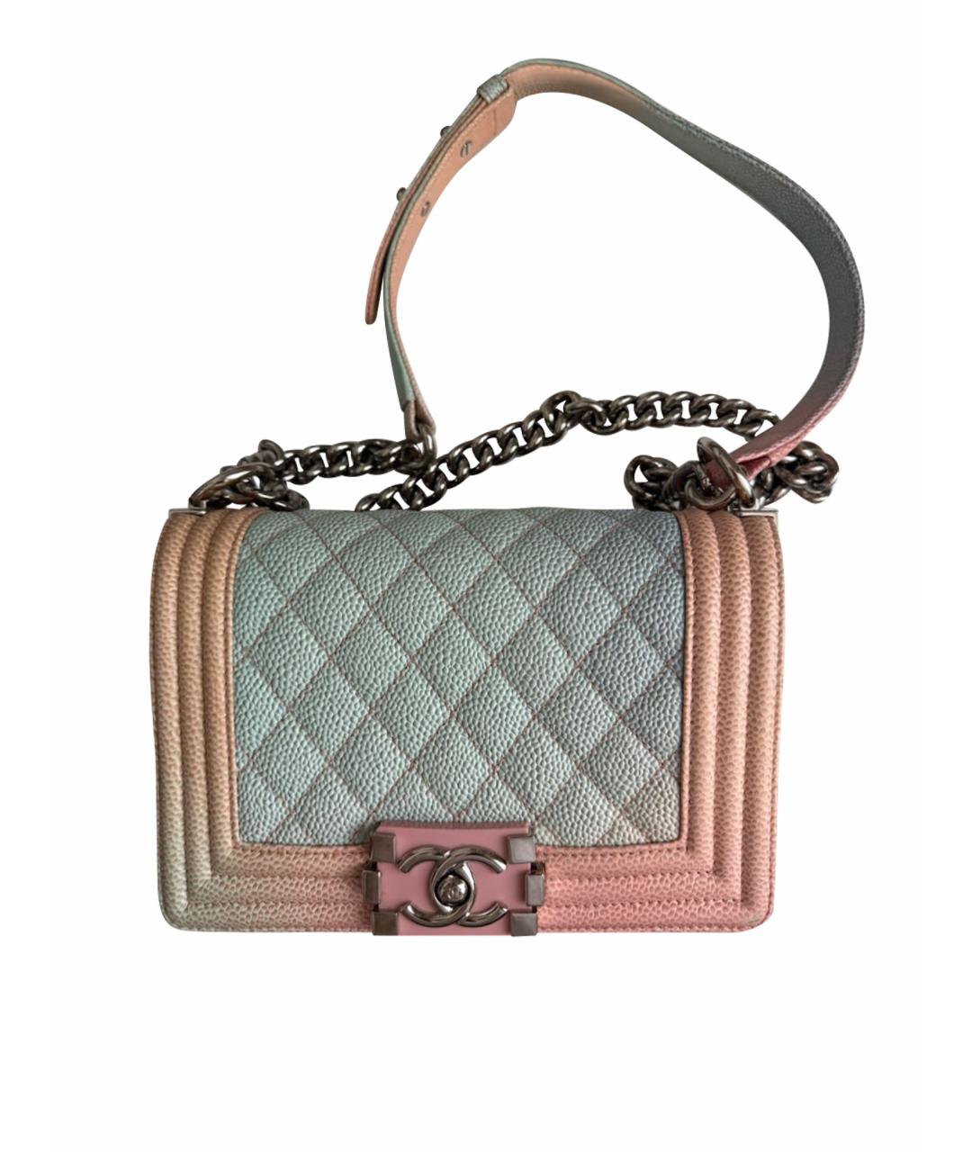 CHANEL Мульти кожаная сумка с короткими ручками, фото 5