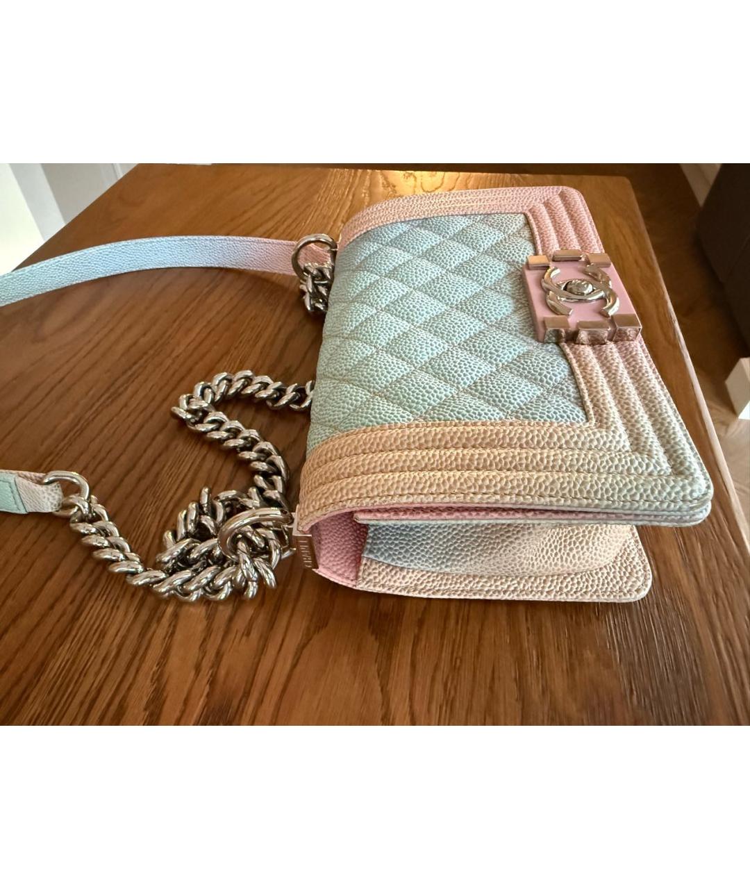 CHANEL Мульти кожаная сумка с короткими ручками, фото 3