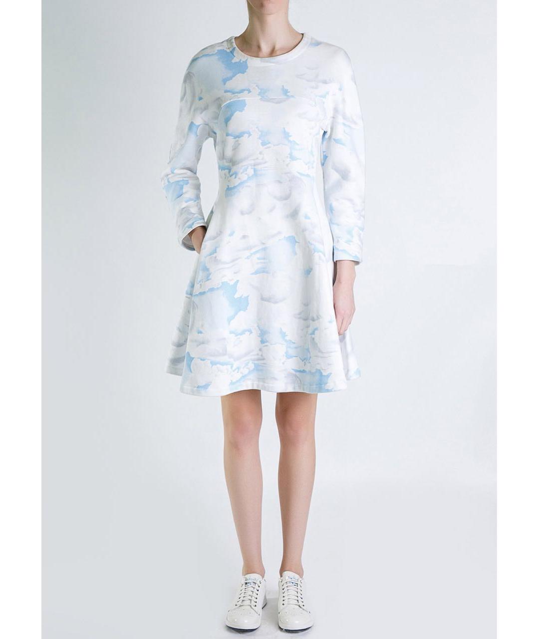 KENZO Голубое хлопковое повседневное платье, фото 2