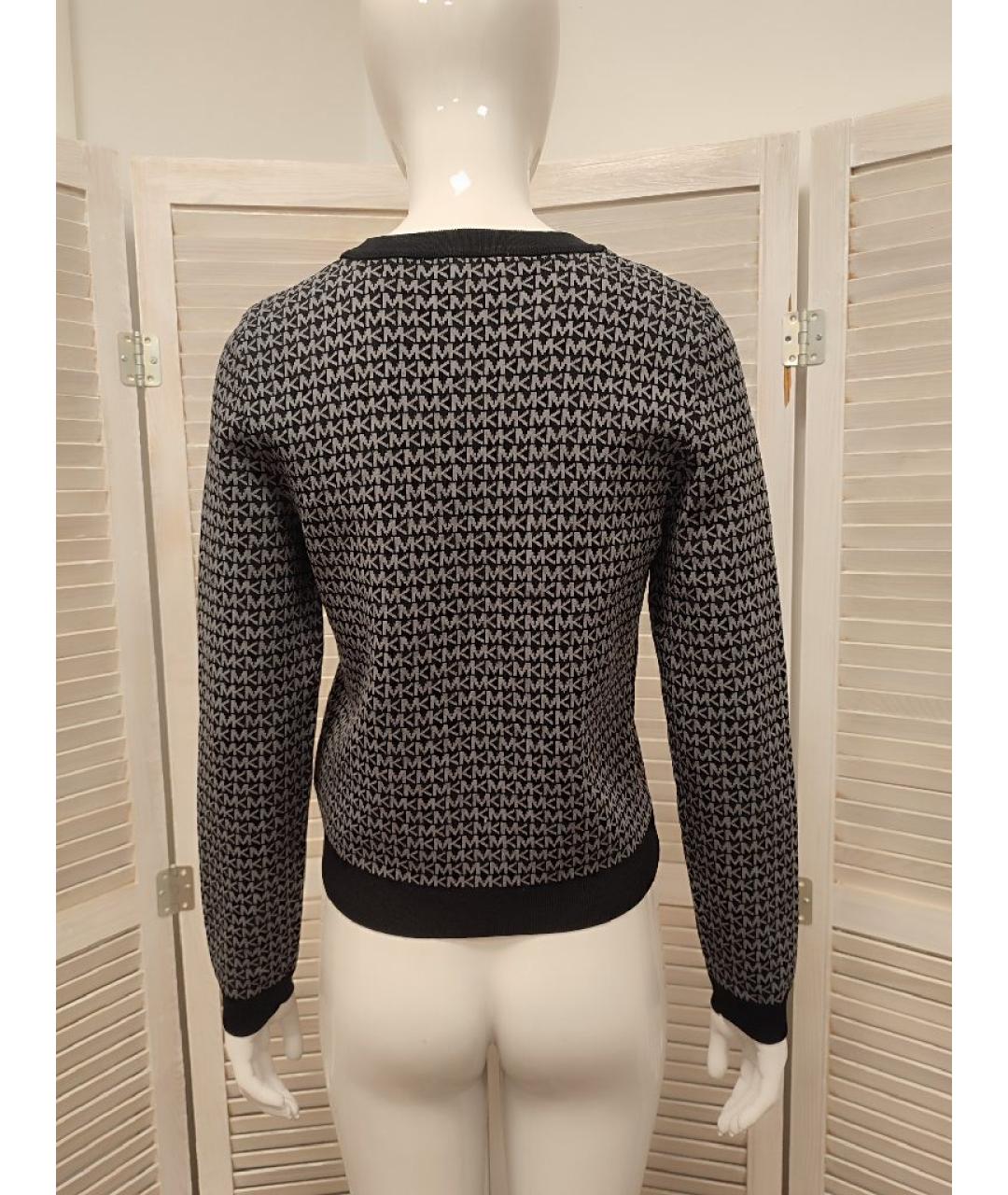 MICHAEL KORS Серый вискозный джемпер / свитер, фото 2