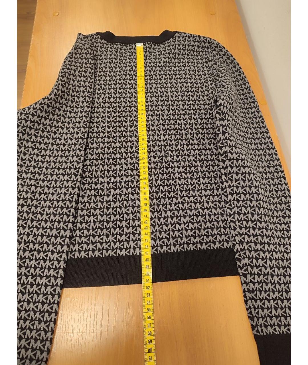 MICHAEL KORS Серый вискозный джемпер / свитер, фото 9