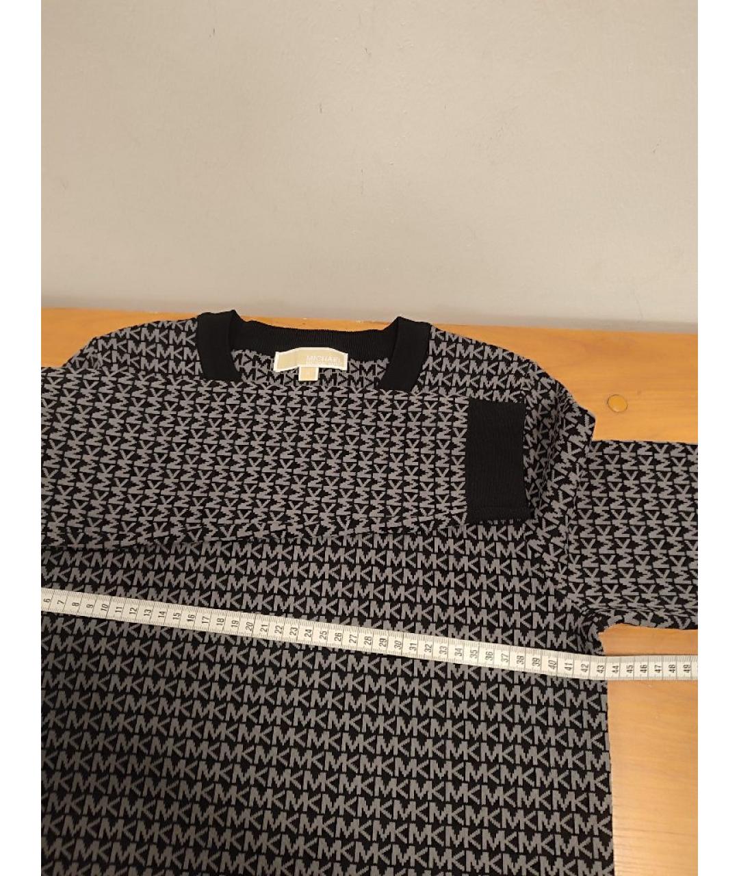 MICHAEL KORS Серый вискозный джемпер / свитер, фото 8