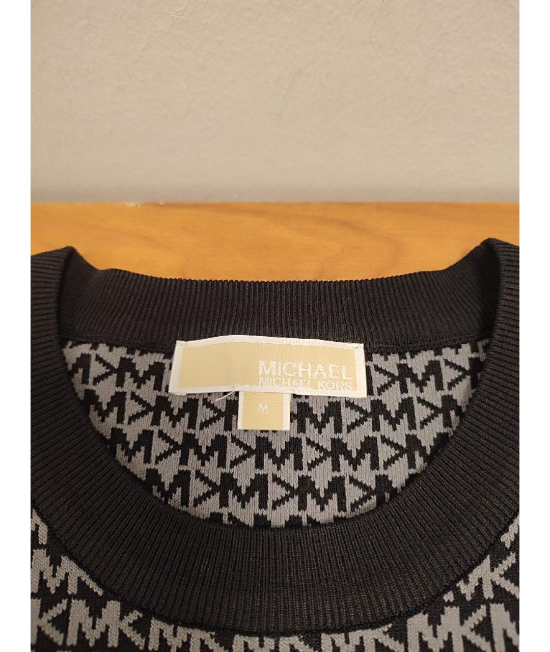 MICHAEL KORS Серый вискозный джемпер / свитер, фото 3