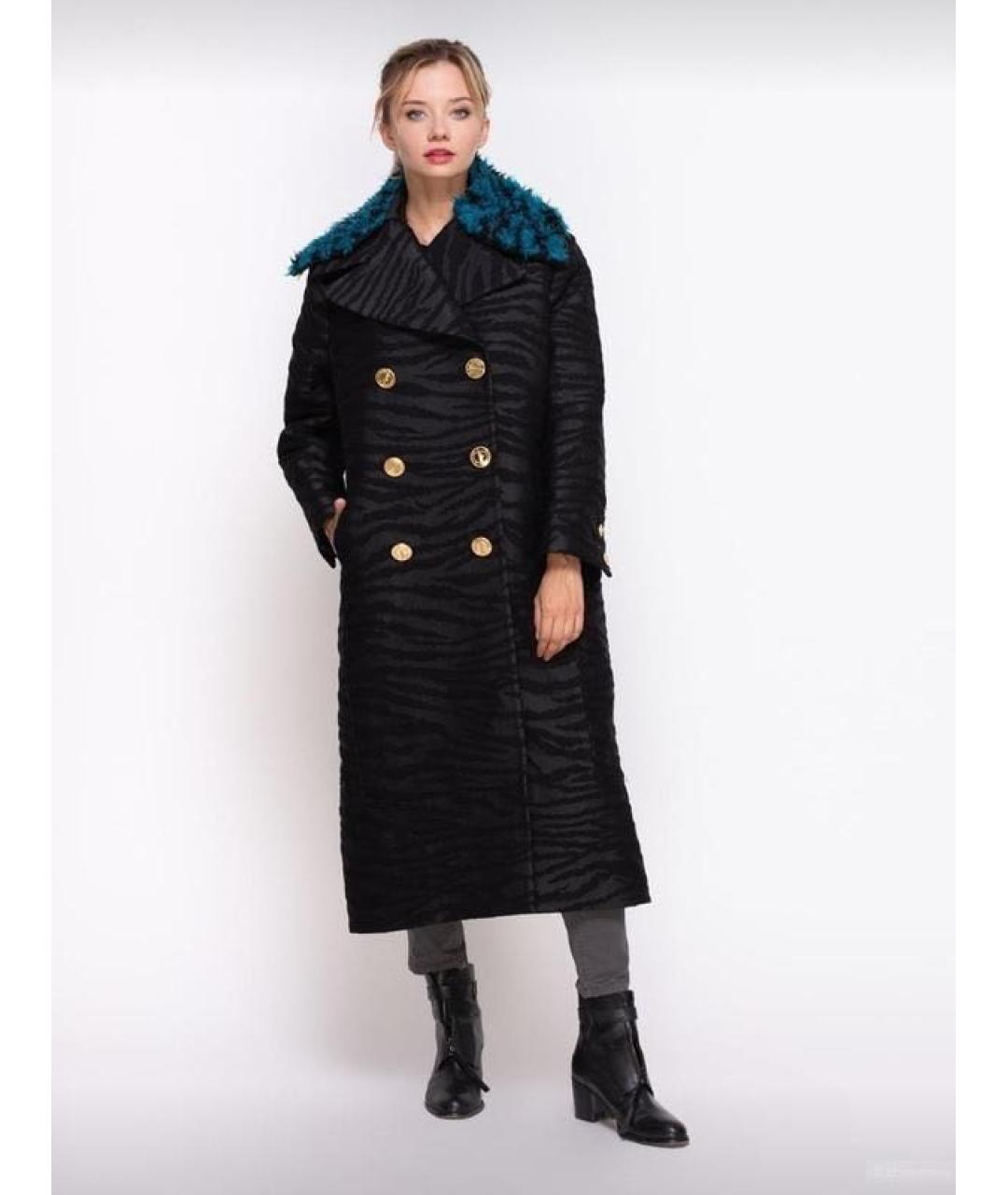 KENZO Антрацитовое шерстяное пальто, фото 8