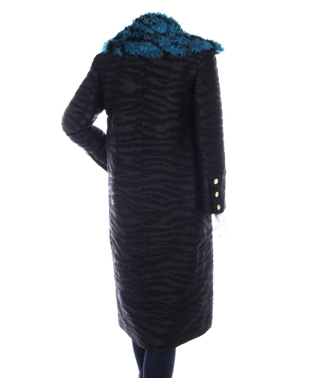 KENZO Антрацитовое шерстяное пальто, фото 2