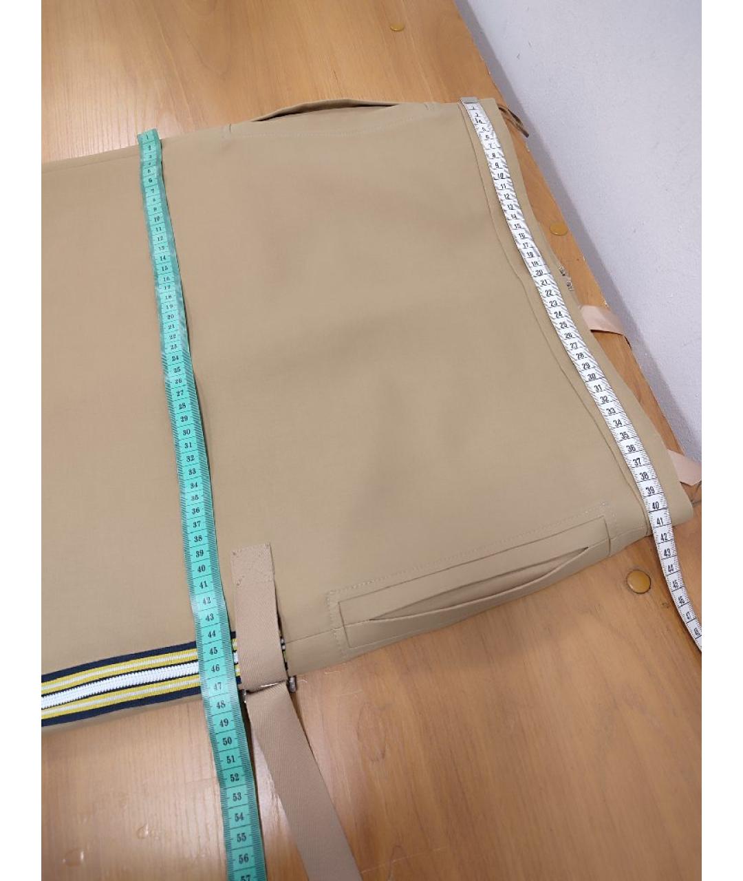 NO. 21 Бежевая хлопковая юбка макси, фото 7