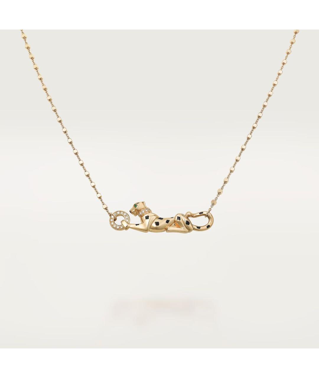 CARTIER Золотое колье из желтого золота, фото 2