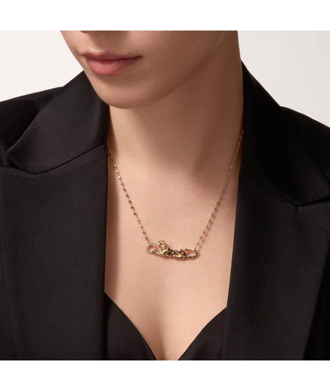 CARTIER Золотое колье из желтого золота, фото 4