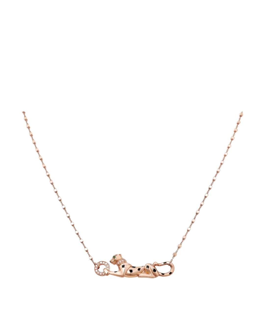 CARTIER Золотое колье из розового золота, фото 1