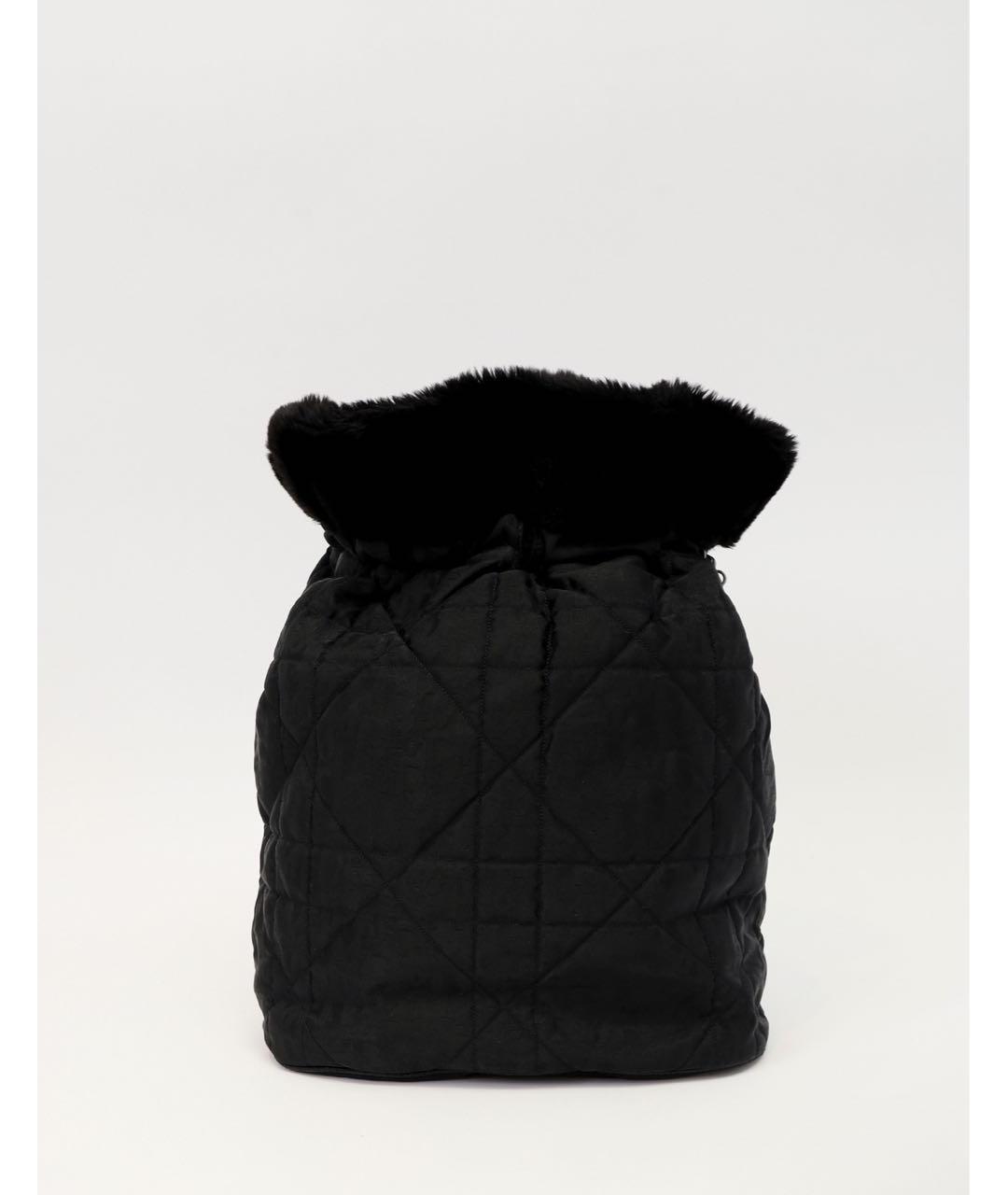 CHRISTIAN DIOR Черный синтетический рюкзак, фото 9