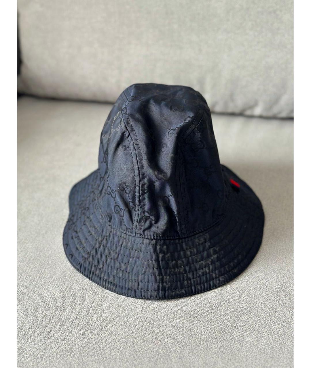 GUCCI Темно-синяя панама, фото 3