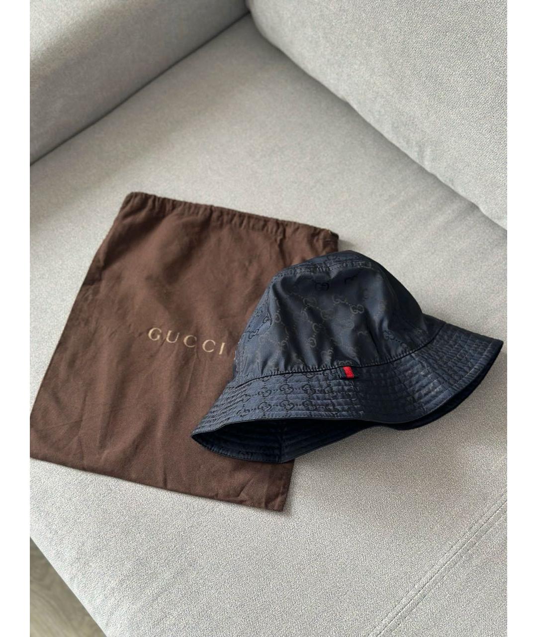 GUCCI Темно-синяя панама, фото 2