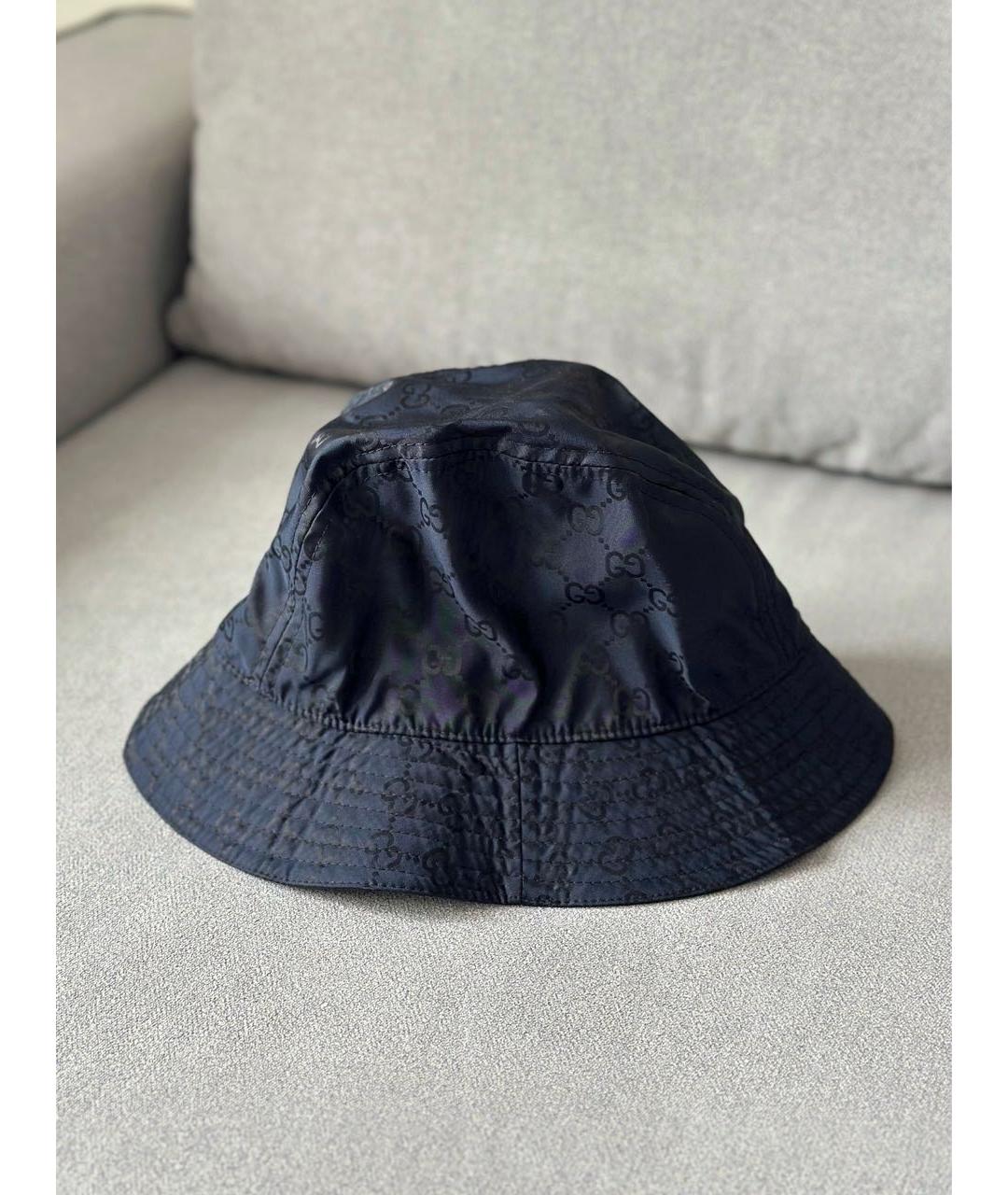 GUCCI Темно-синяя панама, фото 5