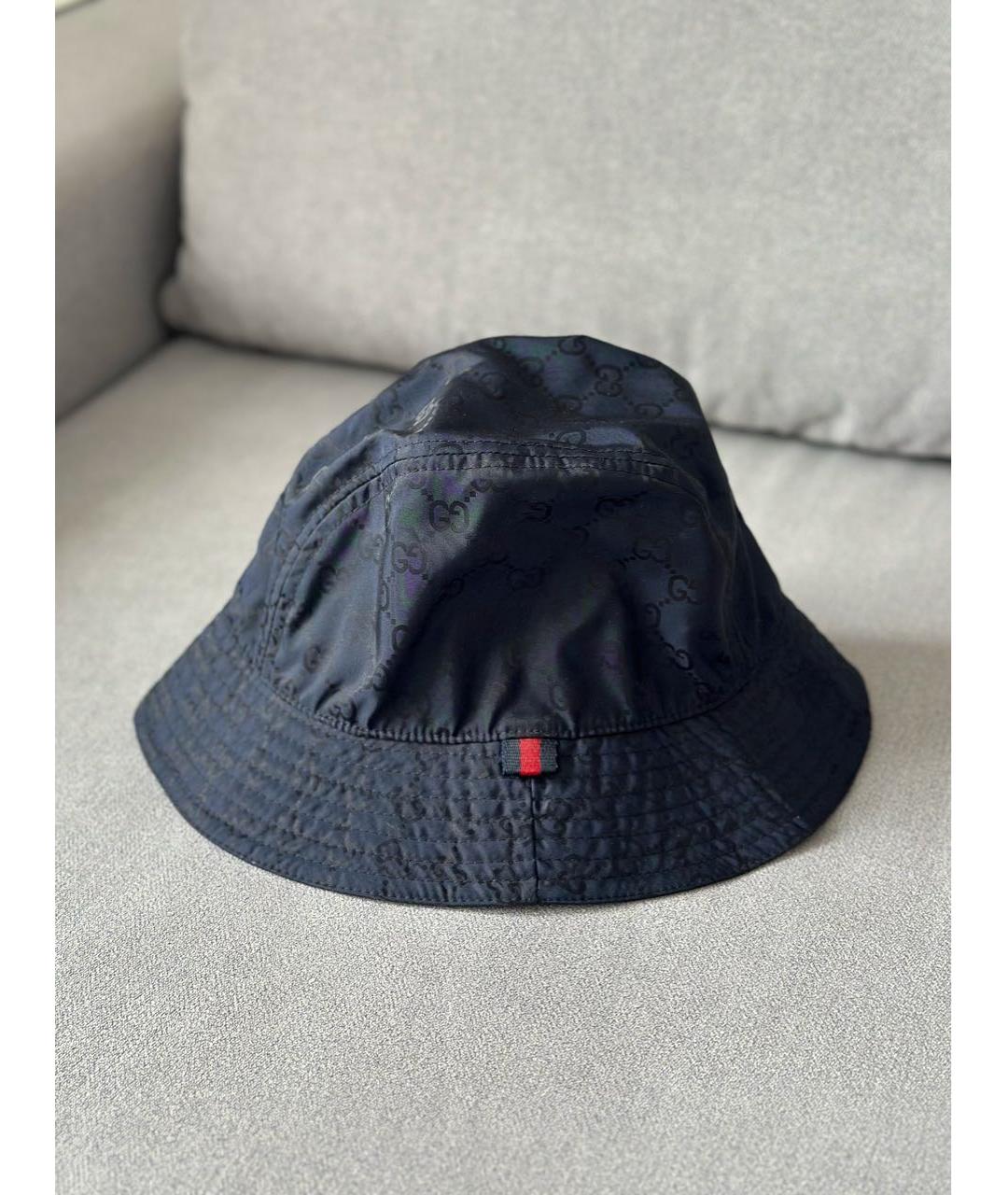 GUCCI Темно-синяя панама, фото 4