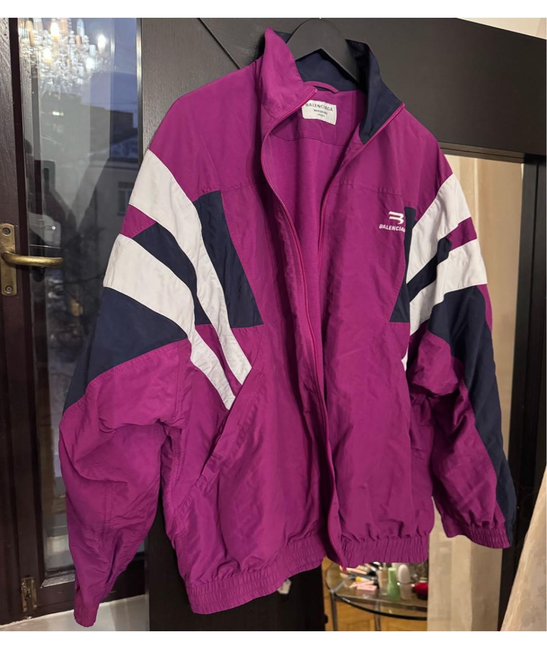 BALENCIAGA Мульти полиэстеровая спортивная куртка, фото 3