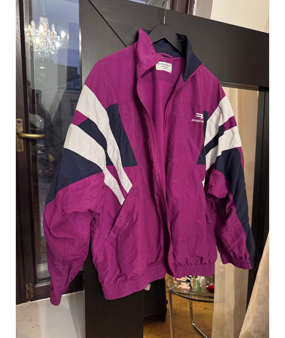 BALENCIAGA Мульти полиэстеровая спортивная куртка, фото 5
