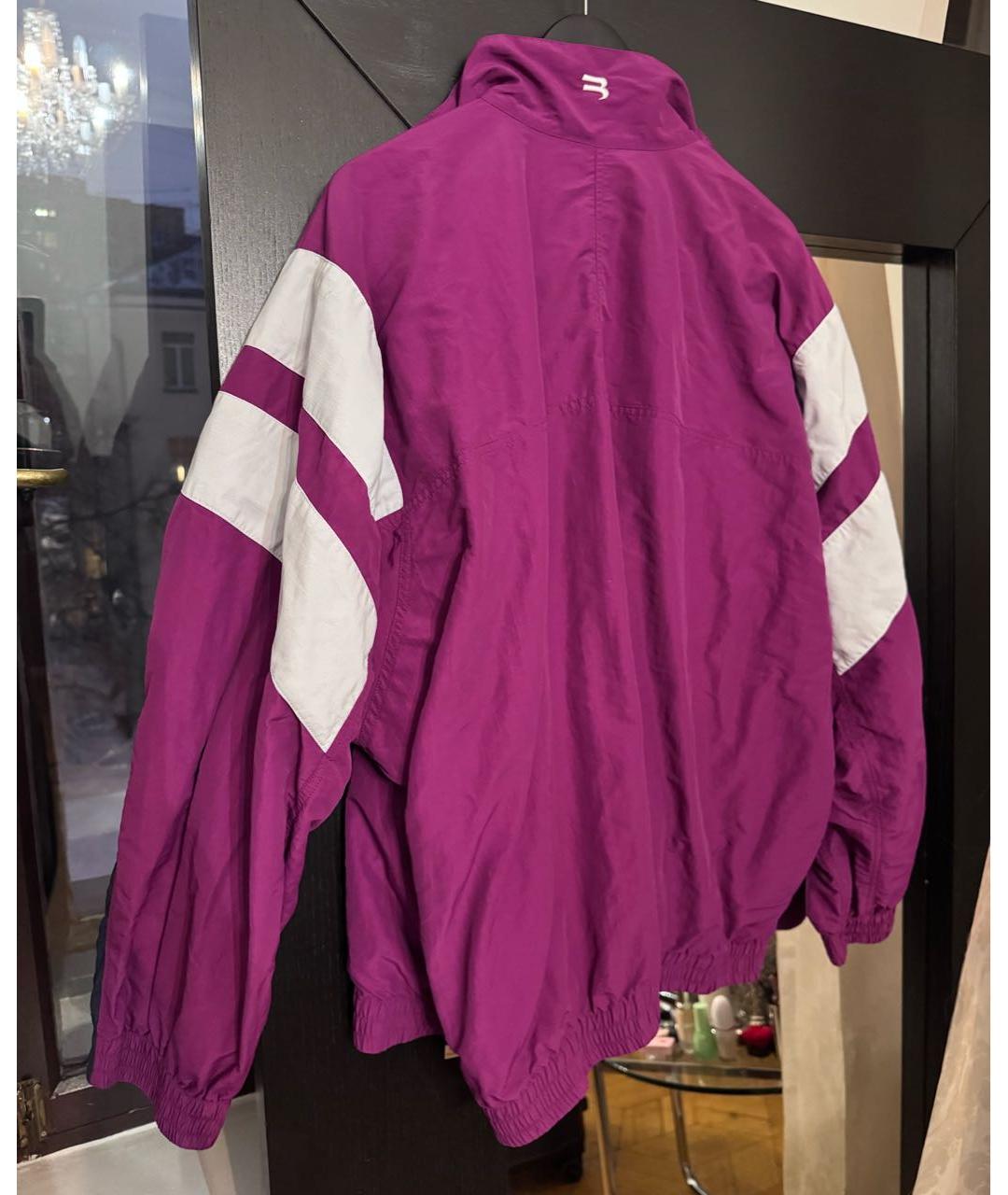 BALENCIAGA Мульти полиэстеровая спортивная куртка, фото 4