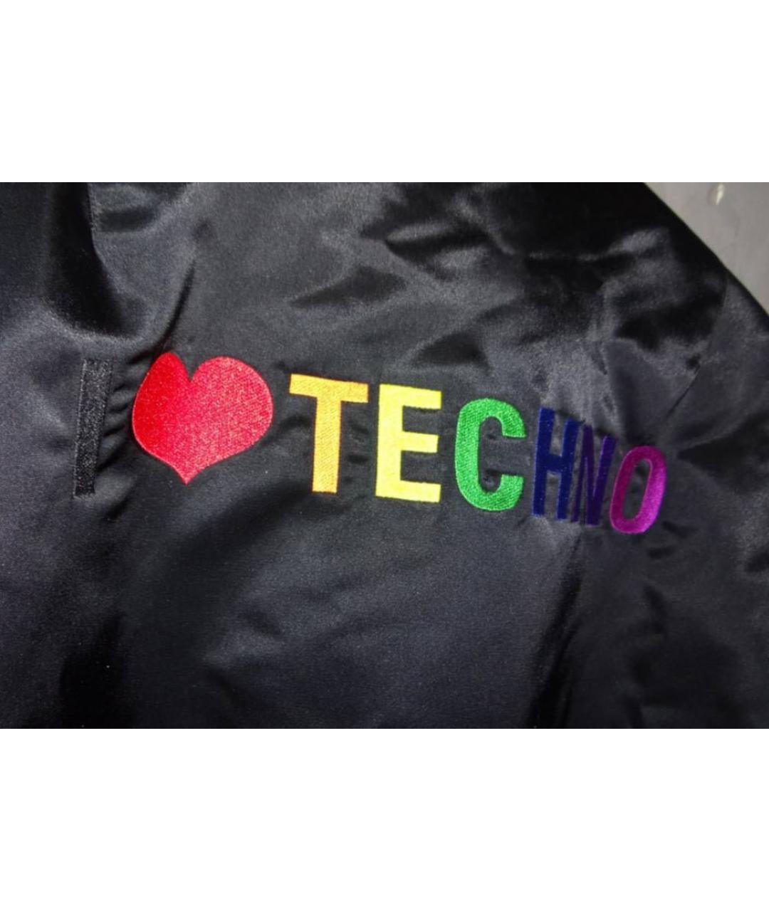 BALENCIAGA Черная синтетическая куртка, фото 3