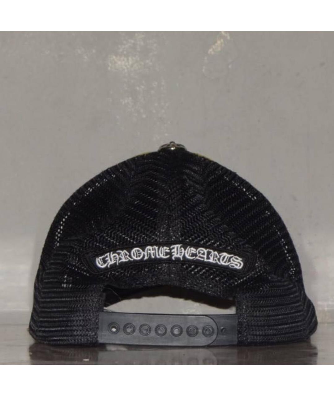 CHROME HEARTS Желтая хлопковая кепка/бейсболка, фото 2