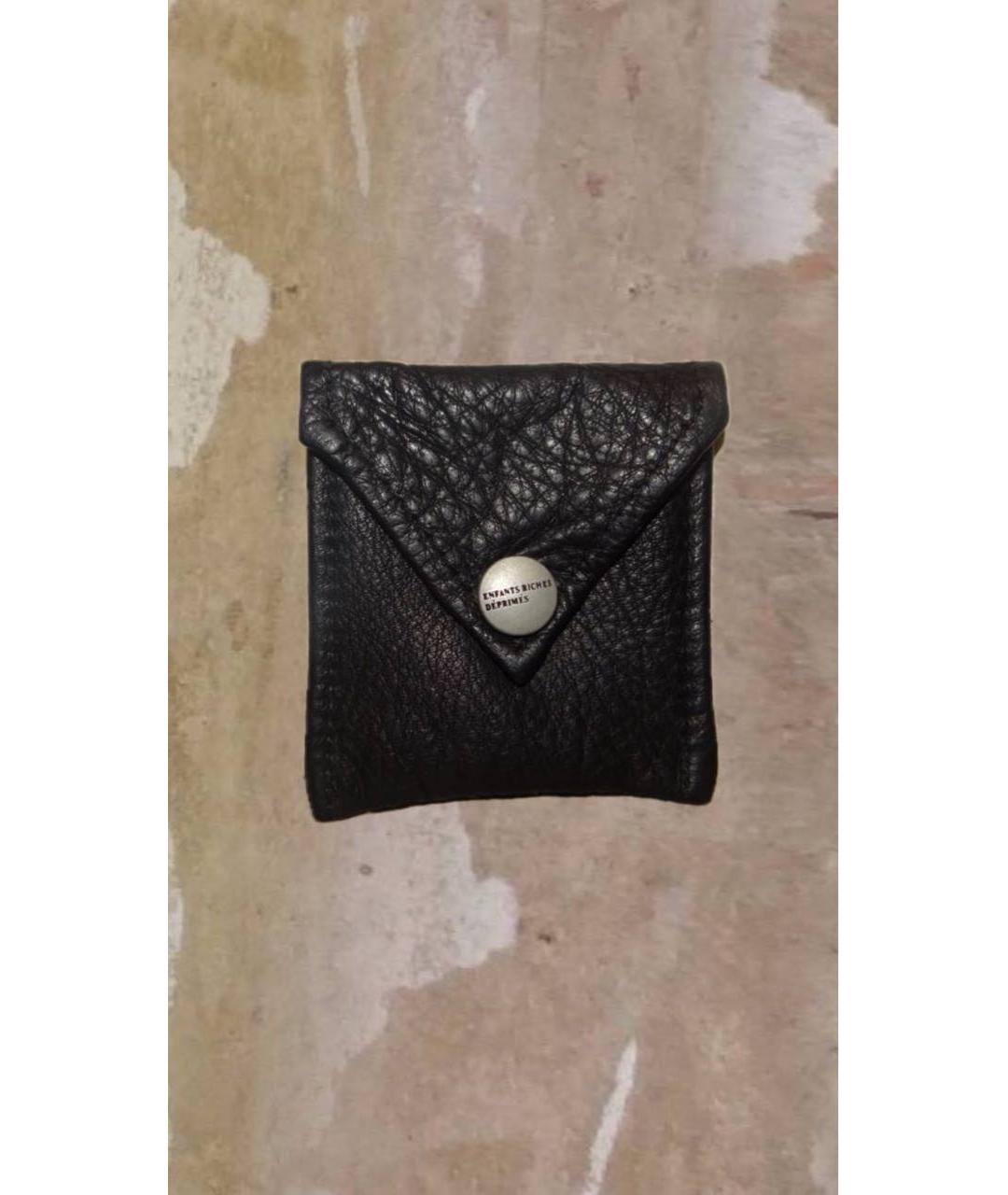 Enfants Riches Déprimés Черный кожаный кошелек, фото 5