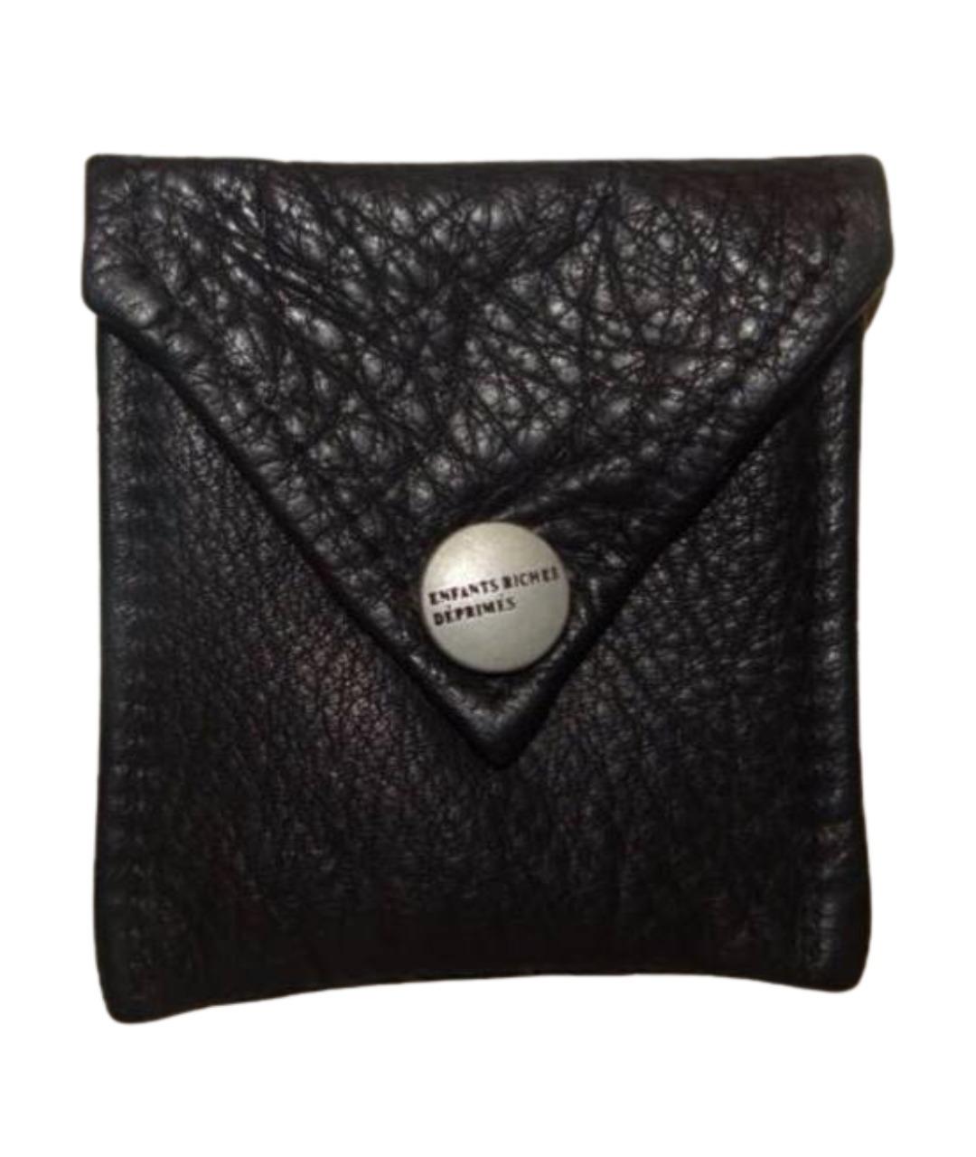 Enfants Riches Déprimés Черный кожаный кошелек, фото 1