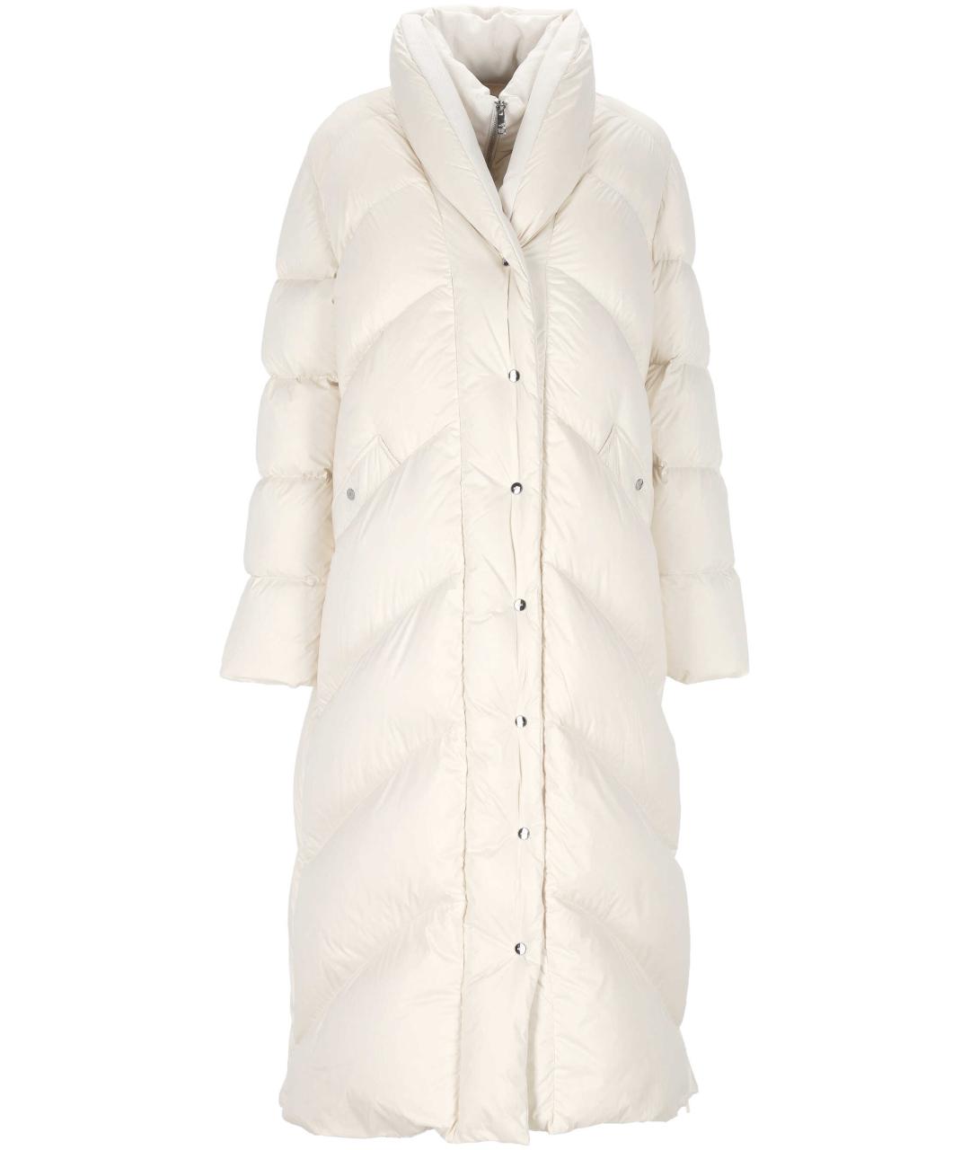 ADD Белый полиэстеровый пуховик, фото 1