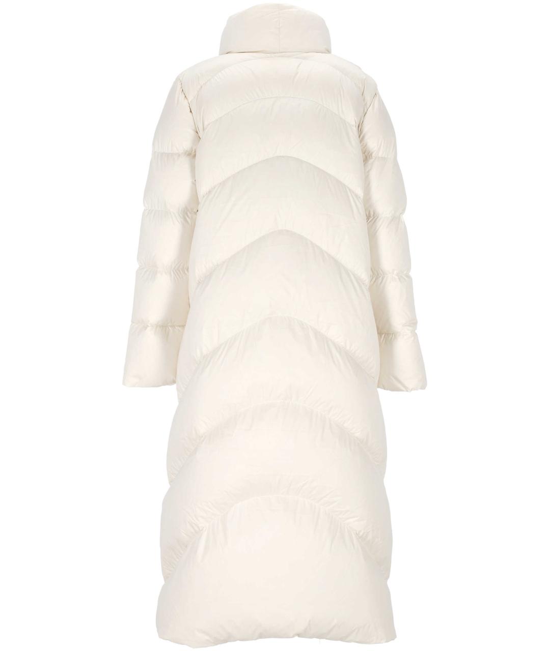 ADD Белый полиэстеровый пуховик, фото 3