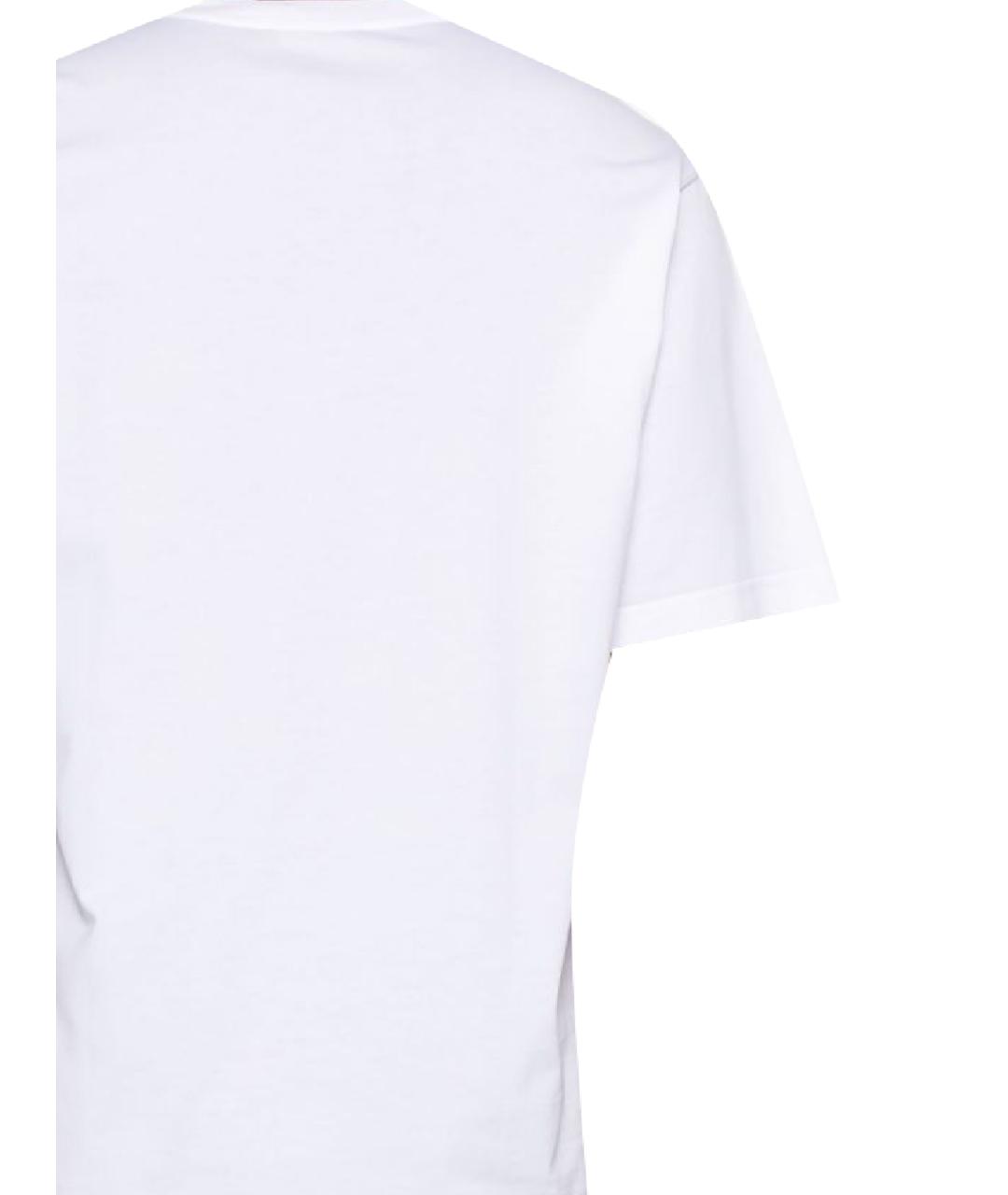 DOLCE&GABBANA Белая хлопковая футболка, фото 3